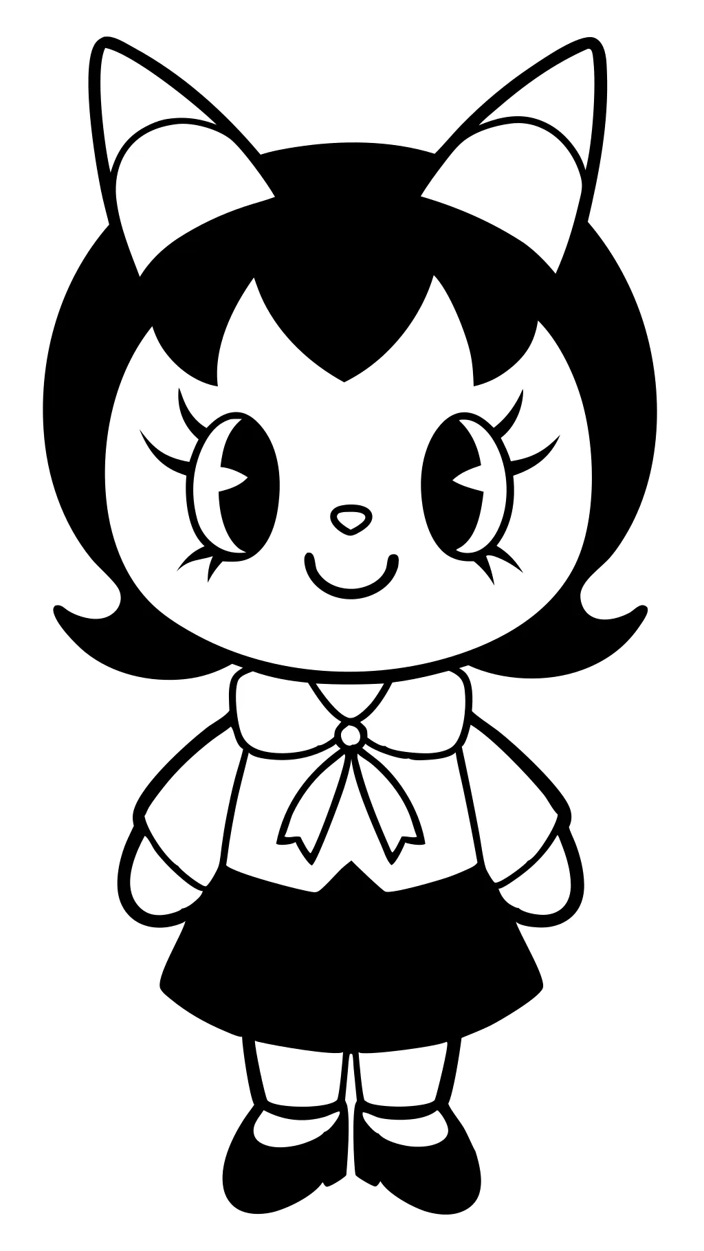 Página de color de Kuromi